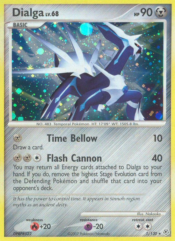 Diamond & Pearl Holo Dialga #1/130